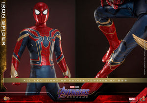 HOT TOYS Vengadores: Endgame Movie Masterpiece Figura 1/6 Iron Spider 28 cm