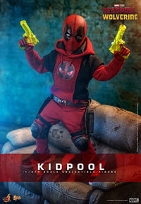 HOT TOYS Deadpool & Wolverine Movie Masterpiece Figura 1/6 Kidpool 22 cm