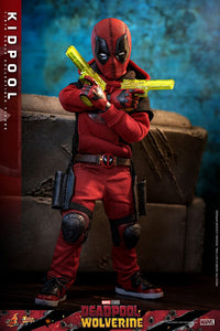 HOT TOYS Deadpool & Wolverine Movie Masterpiece Figura 1/6 Kidpool 22 cm