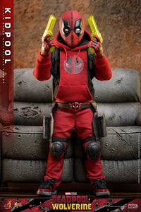 HOT TOYS Deadpool & Wolverine Movie Masterpiece Figura 1/6 Kidpool 22 cm