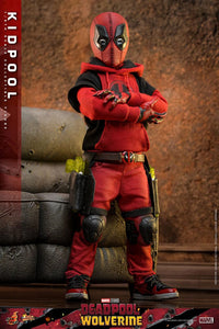 HOT TOYS Deadpool & Wolverine Movie Masterpiece Figura 1/6 Kidpool 22 cm