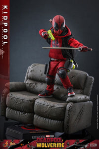 HOT TOYS Deadpool & Wolverine Movie Masterpiece Figura 1/6 Kidpool 22 cm