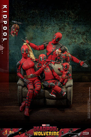 HOT TOYS Deadpool & Wolverine Movie Masterpiece Figura 1/6 Kidpool 22 cm