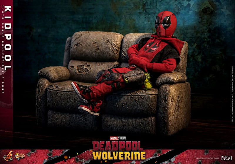 HOT TOYS Deadpool & Wolverine Movie Masterpiece Figura 1/6 Kidpool 22 cm