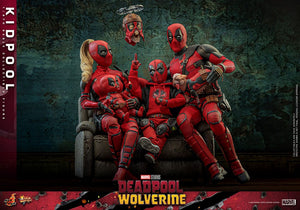 HOT TOYS Deadpool & Wolverine Movie Masterpiece Figura 1/6 Kidpool 22 cm