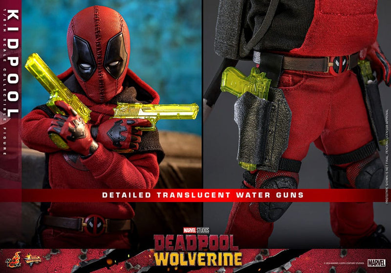 HOT TOYS Deadpool & Wolverine Movie Masterpiece Figura 1/6 Kidpool 22 cm