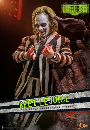 HOT TOYS Beetlejuice Beetlejuice Movie Masterpiece Figura 1/6 Beetlejuice 30 cm