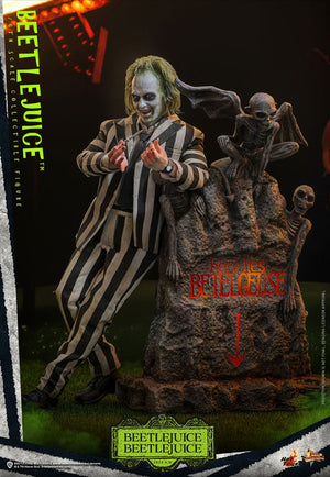 HOT TOYS Beetlejuice Beetlejuice Movie Masterpiece Figura 1/6 Beetlejuice 30 cm