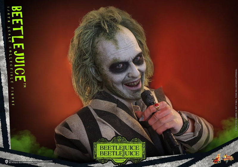 HOT TOYS Beetlejuice Beetlejuice Movie Masterpiece Figura 1/6 Beetlejuice 30 cm