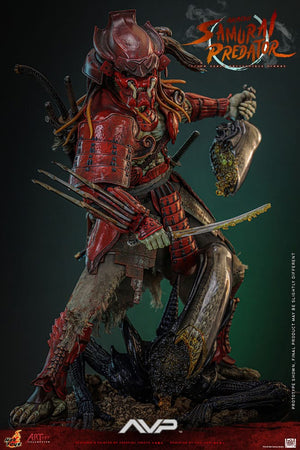 HOT TOYS AC06 1/6 Alien vs. Predator Akaoni Samurai Predator