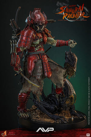 HOT TOYS AC06 1/6 Alien vs. Predator Akaoni Samurai Predator