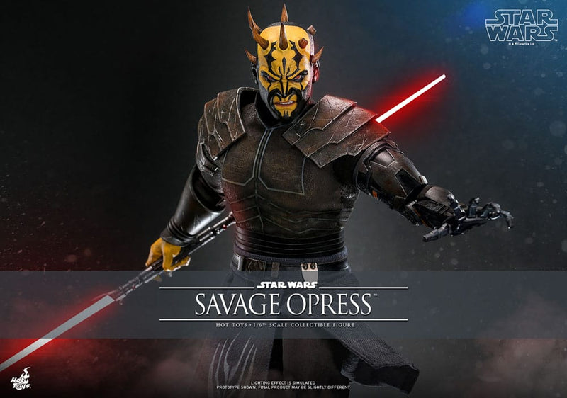 HOT TOYS Star Wars: The Clone Wars Figura 1/6 Savage Opress 34 cm