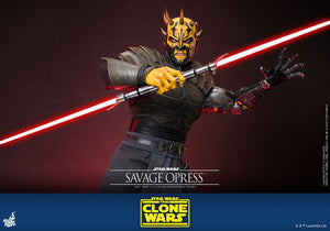 HOT TOYS Star Wars: The Clone Wars Figura 1/6 Savage Opress 34 cm