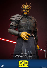 HOT TOYS Star Wars: The Clone Wars Figura 1/6 Savage Opress 34 cm