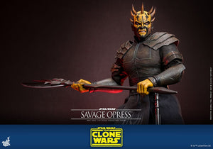 HOT TOYS Star Wars: The Clone Wars Figura 1/6 Savage Opress 34 cm