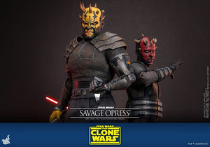 HOT TOYS Star Wars: The Clone Wars Figura 1/6 Savage Opress 34 cm