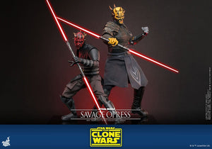 HOT TOYS Star Wars: The Clone Wars Figura 1/6 Savage Opress 34 cm