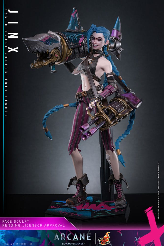 HOT TOYS Arcane Figura 1/6 Jinx 27 cm