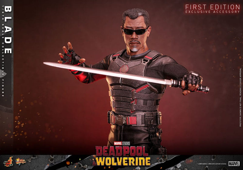 HOT TOYS Deadpool & Wolverine Movie Masterpiece 1/6 Blade 30 cm