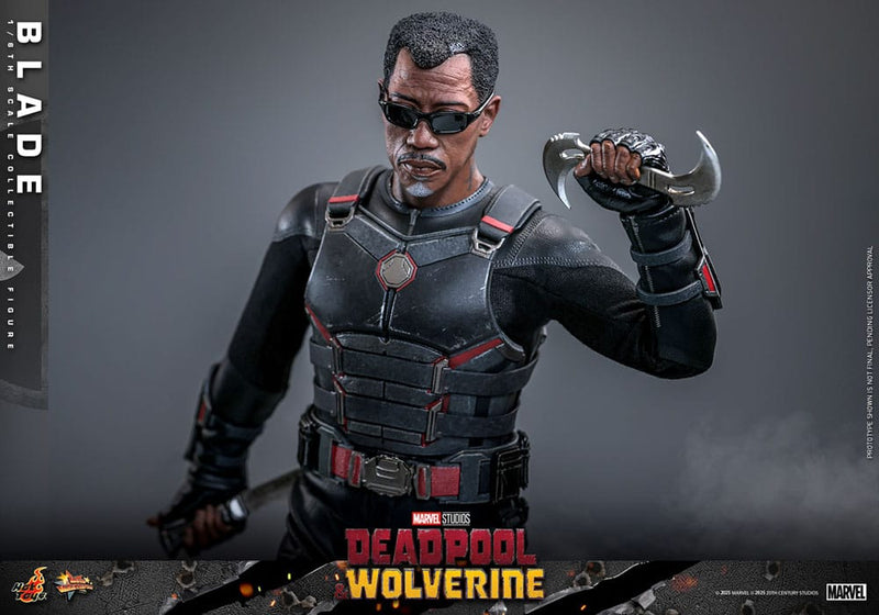 HOT TOYS Deadpool & Wolverine Movie Masterpiece 1/6 Blade 30 cm