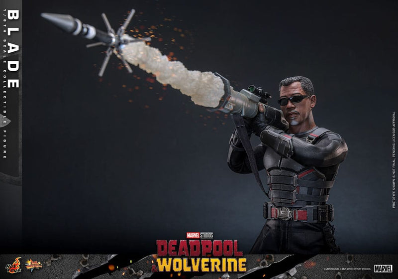 HOT TOYS Deadpool & Wolverine Movie Masterpiece 1/6 Blade 30 cm