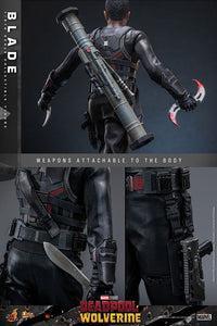 HOT TOYS Deadpool & Wolverine Movie Masterpiece 1/6 Blade 30 cm