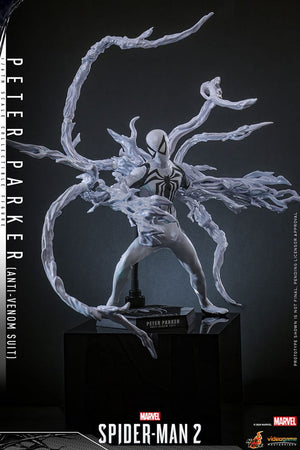 HOT TOYS Spider-Man 2 Figura Video Game Masterpiece 1/6 Peter Parker (Anti-Venom Suit) 30 cm