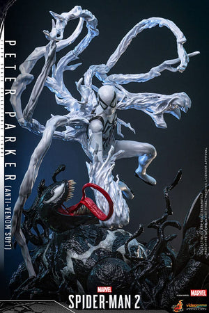 HOT TOYS Spider-Man 2 Figura Video Game Masterpiece 1/6 Peter Parker (Anti-Venom Suit) 30 cm