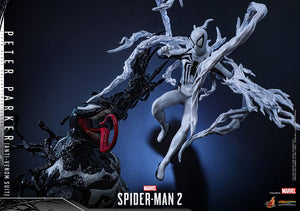 HOT TOYS Spider-Man 2 Figura Video Game Masterpiece 1/6 Peter Parker (Anti-Venom Suit) 30 cm