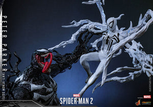 HOT TOYS Spider-Man 2 Figura Video Game Masterpiece 1/6 Peter Parker (Anti-Venom Suit) 30 cm