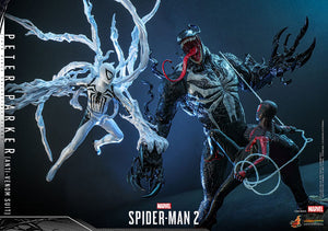 HOT TOYS Spider-Man 2 Figura Video Game Masterpiece 1/6 Peter Parker (Anti-Venom Suit) 30 cm