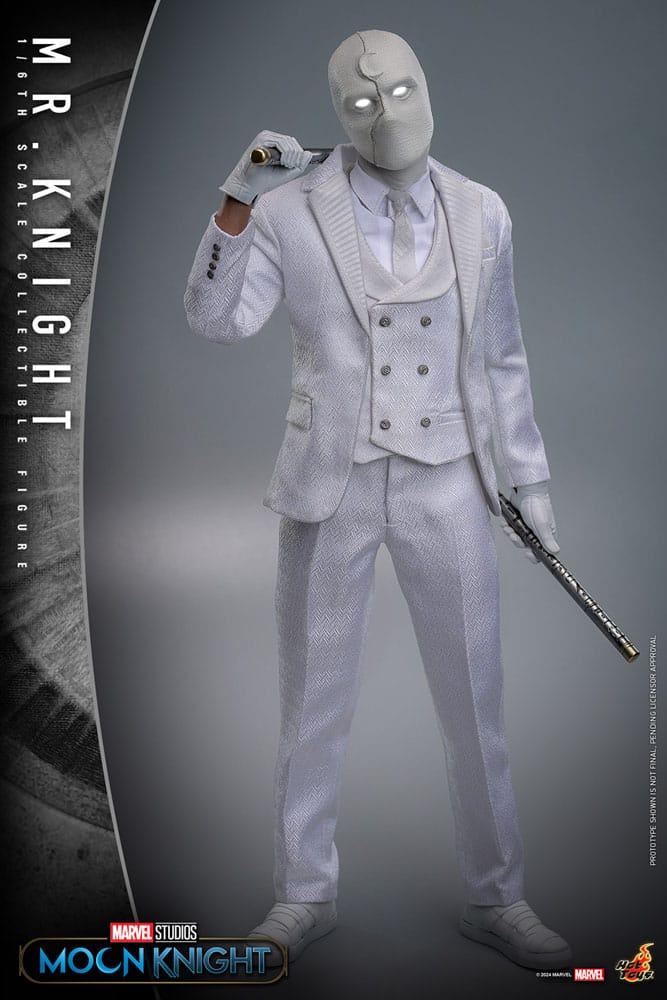 HOT TOYS Moon Knight Figura 1/6 Mr. Knight 29 cm