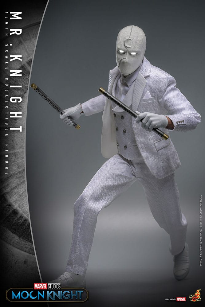 HOT TOYS Moon Knight Figura 1/6 Mr. Knight 29 cm