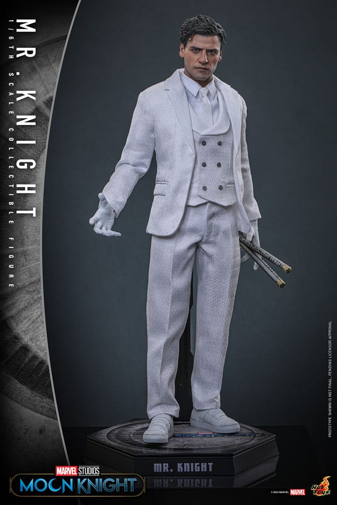 HOT TOYS Moon Knight Figura 1/6 Mr. Knight 29 cm