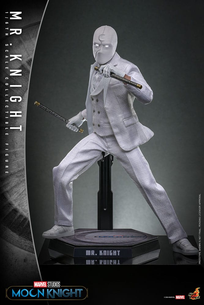 HOT TOYS Moon Knight Figura 1/6 Mr. Knight 29 cm