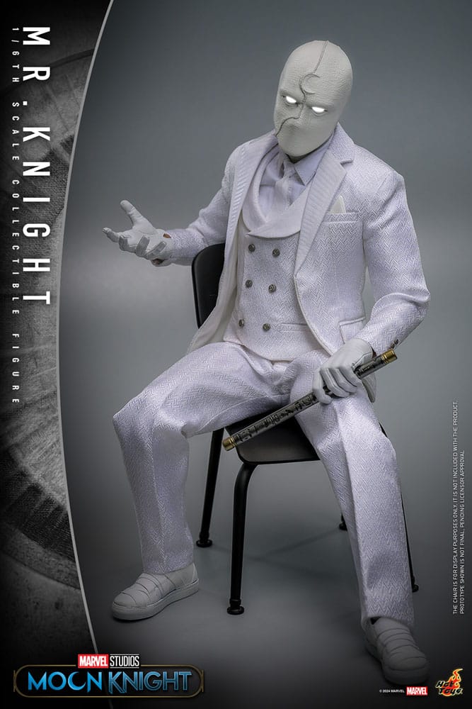 HOT TOYS Moon Knight Figura 1/6 Mr. Knight 29 cm