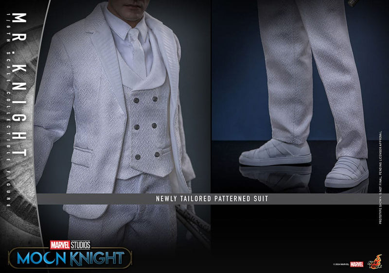 HOT TOYS Moon Knight Figura 1/6 Mr. Knight 29 cm