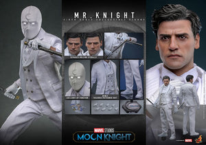 HOT TOYS Moon Knight Figura 1/6 Mr. Knight 29 cm