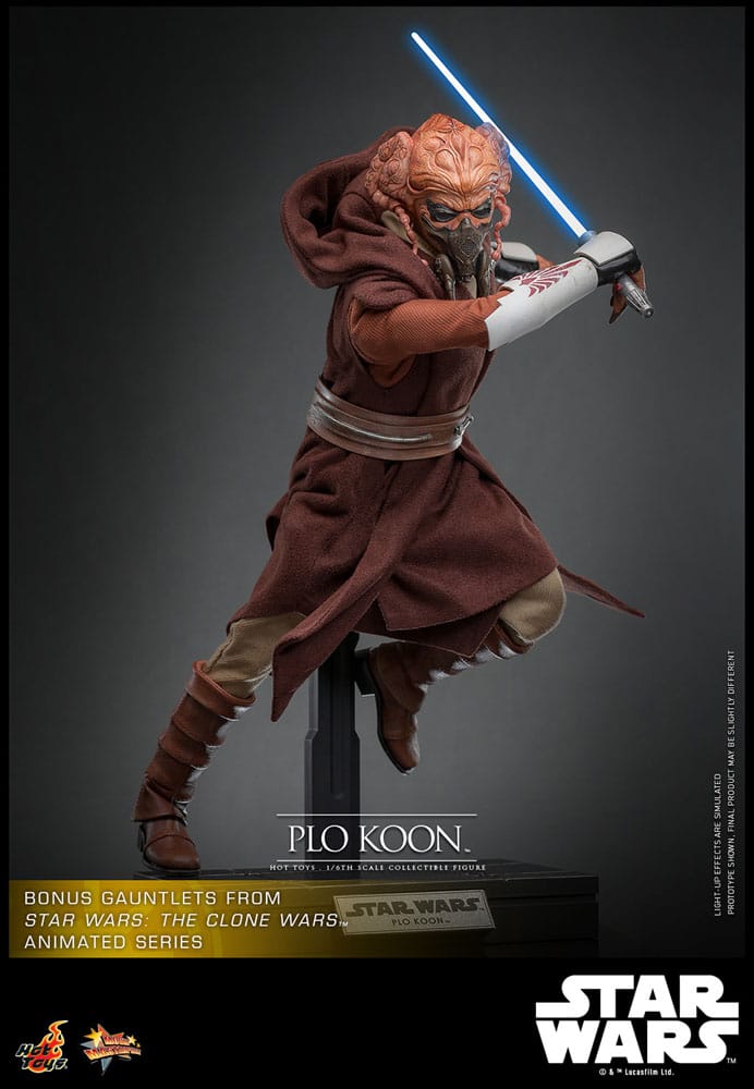 HOT TOYS Star Wars Figura Movie Masterpiece 1/6 Plo Koon 31 cm