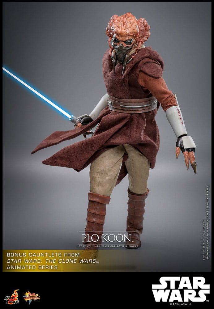 HOT TOYS Star Wars Figura Movie Masterpiece 1/6 Plo Koon 31 cm