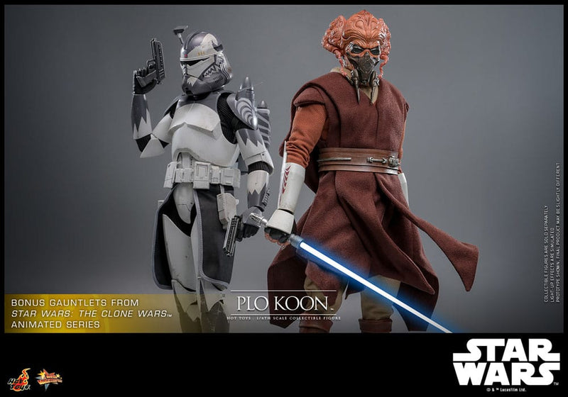 HOT TOYS Star Wars Figura Movie Masterpiece 1/6 Plo Koon 31 cm