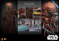 HOT TOYS Star Wars Figura Movie Masterpiece 1/6 Plo Koon 31 cm