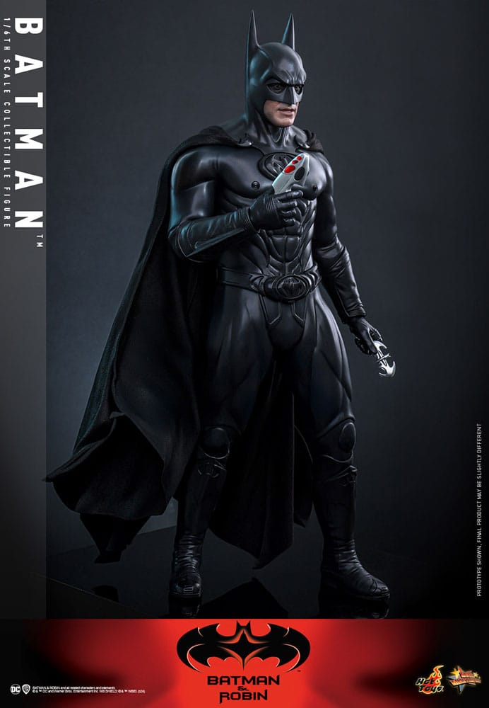 HOT TOYS Batman y Robin Figura Movie Masterpiece 1/6 Batman 30 cm