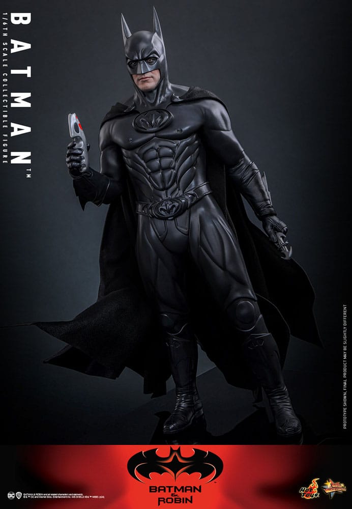 HOT TOYS Batman y Robin Figura Movie Masterpiece 1/6 Batman 30 cm