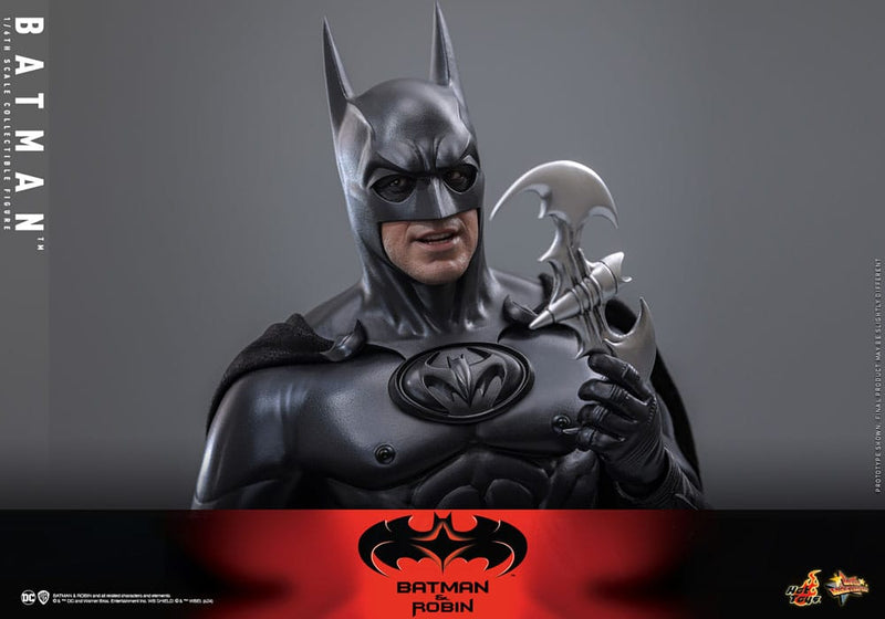 HOT TOYS Batman y Robin Figura Movie Masterpiece 1/6 Batman 30 cm