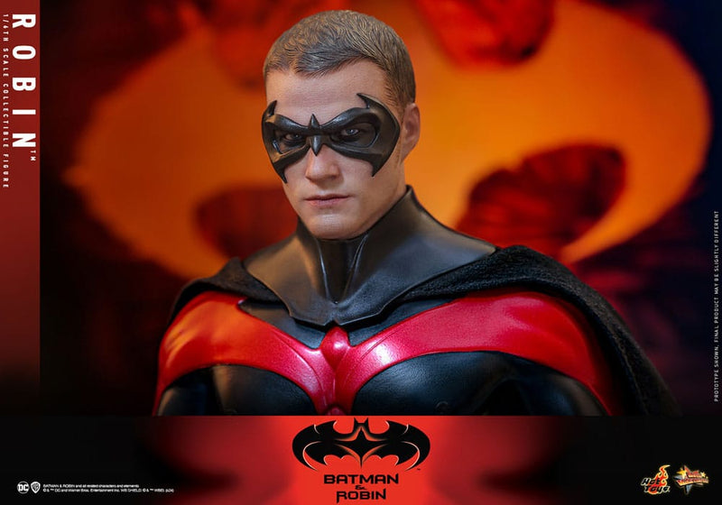 HOT TOYS Batman y Robin Figura Movie Masterpiece 1/6 Robin 30 cm