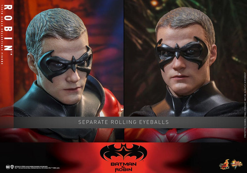 HOT TOYS Batman y Robin Figura Movie Masterpiece 1/6 Robin 30 cm