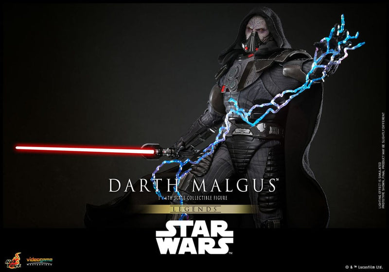 HOT TOYS Star Wars Legends Figura Videogame Masterpiece 1/6 Darth Malgus 34 cm