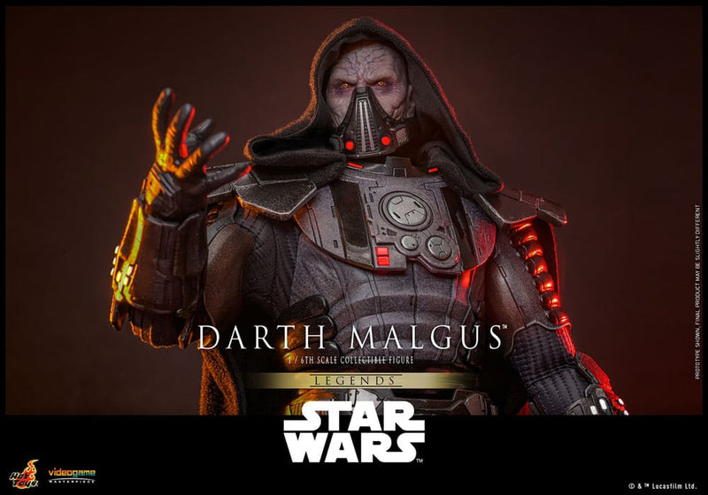 HOT TOYS Star Wars Legends Figura Videogame Masterpiece 1/6 Darth Malgus 34 cm