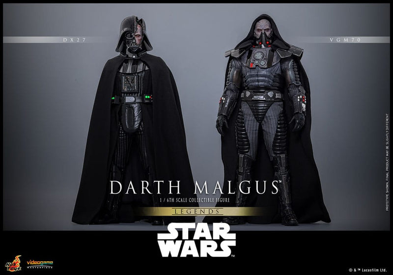 HOT TOYS Star Wars Legends Figura Videogame Masterpiece 1/6 Darth Malgus 34 cm